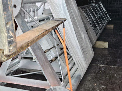 Một hệ thống bánh xe di động tiêu chuẩn khác được vận chuyển đến Trung Đông